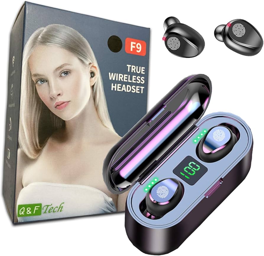 AUDÍFONOS F9 TRUE WIRELESS HEADSET