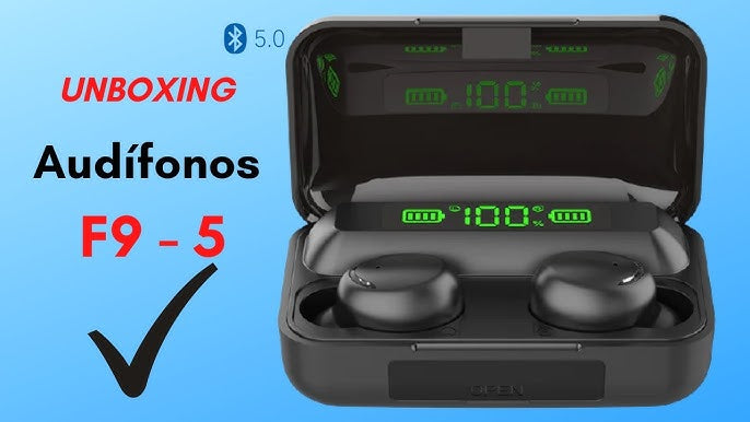 AUDÍFONOS F9 TRUE WIRELESS HEADSET
