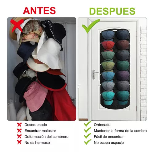 SOPORTE PARA GORRAS