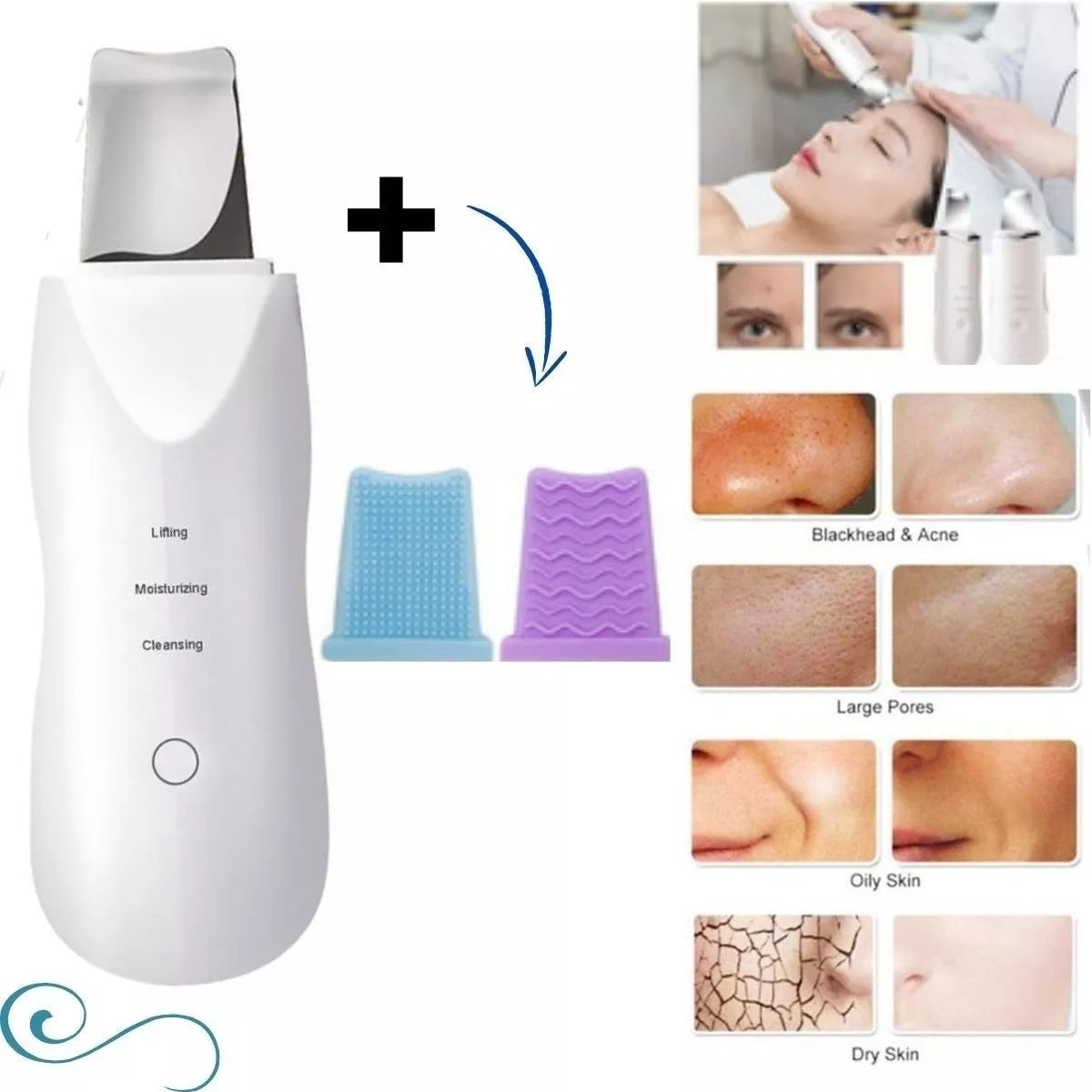 Limpiador Ultrasonico Hidrata Exfoliante