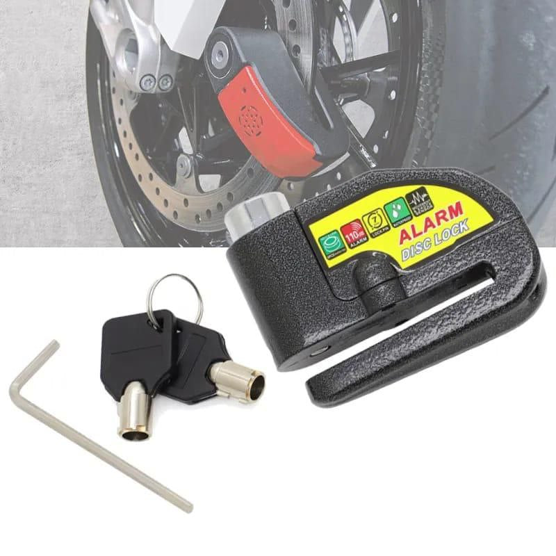 CANDADO PARA MOTO CON ALARMA