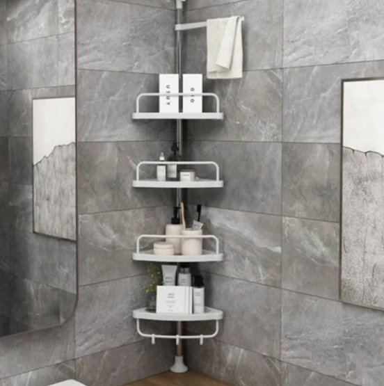 Estante Multifuncional Esquinero para Baño