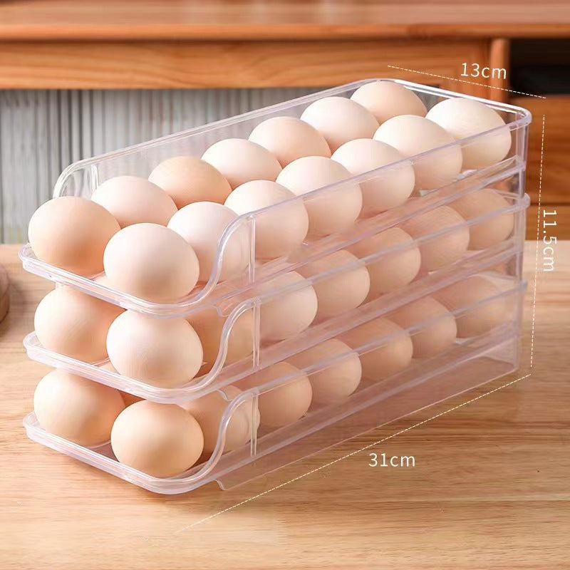 ORGANIZADOR 42 HUEVOS X3 NIVELES