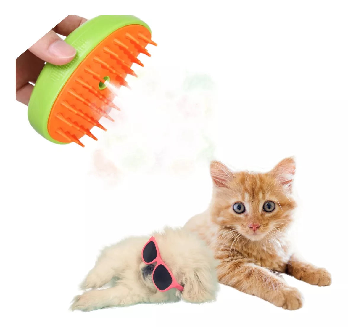 Cepillo A Vapor Para Mascotas