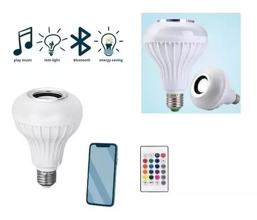 Bombillo Parlante Con Bluetooth