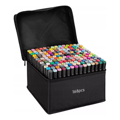 Set De Plumones 168 Doble Punta