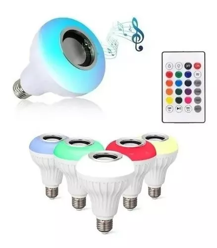Bombillo Parlante Con Bluetooth