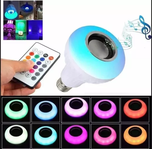Bombillo Parlante Con Bluetooth